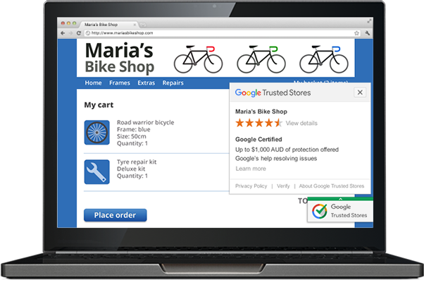 google trusted stores