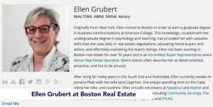 Ellen Grubert at Boston Real Estate
