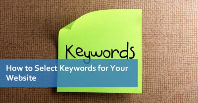 How to Select Keywords for Your Website